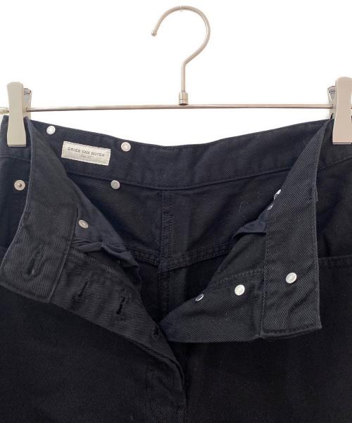 DRIES VAN NOTEN（ドリスヴァンノッテン）DRIES VAN NOTEN (ドリスヴァンノッテン) PENNING DENデニムパンツ ブラック サイズ:26の古着・服飾アイテム