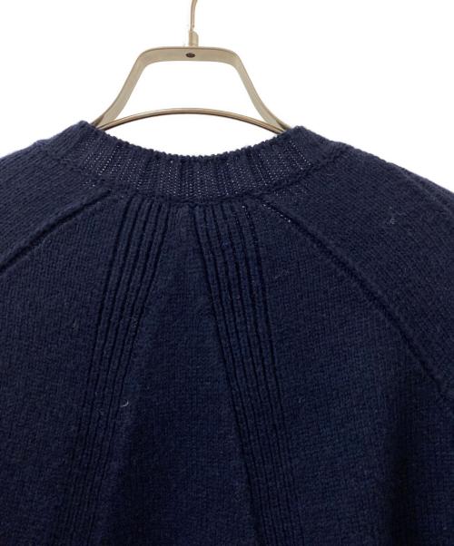 CELINE（セリーヌ）CELINE (セリーヌ) クルーネックニット ネイビー サイズ:XSの古着・服飾アイテム