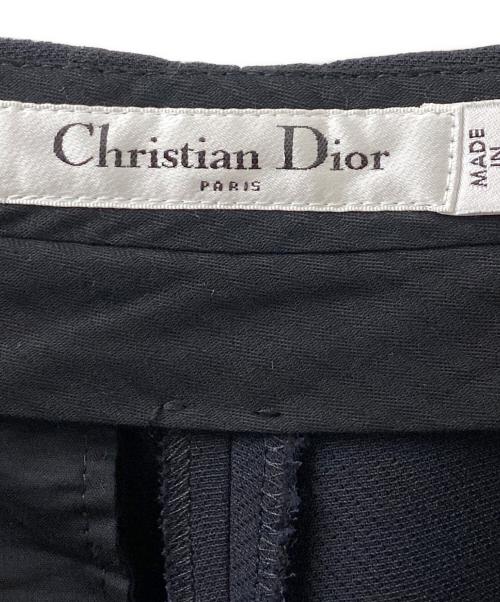 Christian Dior（クリスチャン ディオール）Christian Dior (クリスチャン ディオール) カプリパンツ ネイビー サイズ:34の古着・服飾アイテム