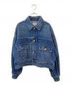 HYKEハイク）の古着「BALLOON SLEEVE DENIM JACKET」｜インディゴ