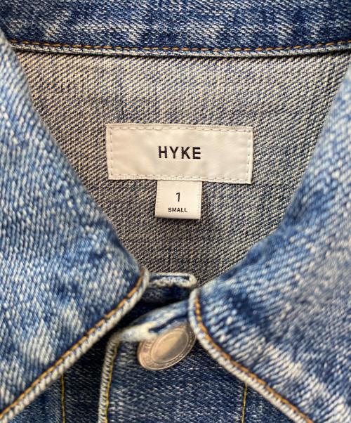 HYKE（ハイク）HYKE (ハイク) BALLOON SLEEVE DENIM JACKET インディゴ サイズ:1の古着・服飾アイテム