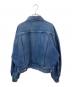 HYKE (ハイク) BALLOON SLEEVE DENIM JACKET インディゴ サイズ:1：32000円