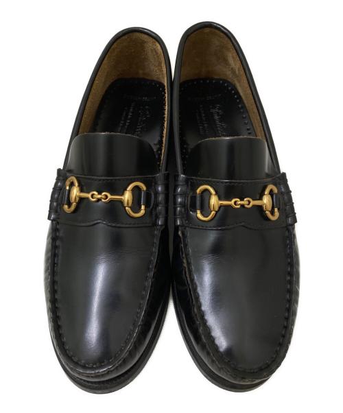UNITED ARROWS（ユナイテッドアローズ）UNITED ARROWS (ユナイテッドアローズ) ホースビットローファー ブラック サイズ:24.5㎝の古着・服飾アイテム