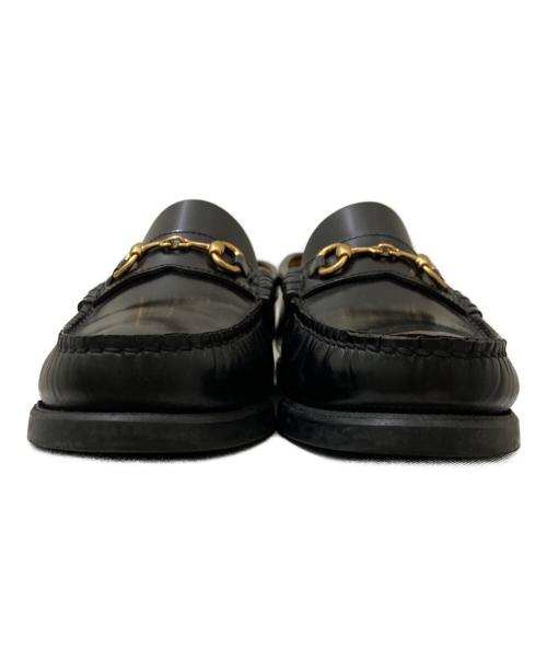 UNITED ARROWS（ユナイテッドアローズ）UNITED ARROWS (ユナイテッドアローズ) ホースビットローファー ブラック サイズ:24.5㎝の古着・服飾アイテム