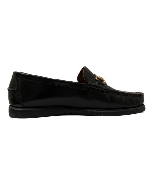 UNITED ARROWS（ユナイテッドアローズ）UNITED ARROWS (ユナイテッドアローズ) ホースビットローファー ブラック サイズ:24.5㎝の古着・服飾アイテム