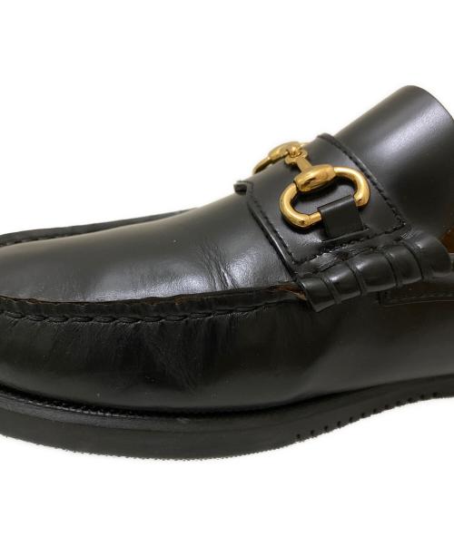 UNITED ARROWS（ユナイテッドアローズ）UNITED ARROWS (ユナイテッドアローズ) ホースビットローファー ブラック サイズ:24.5㎝の古着・服飾アイテム