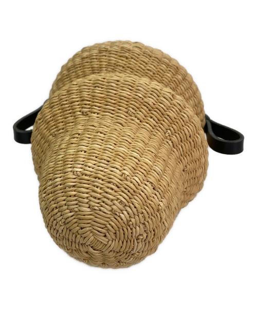 INES BRESSAND（イネスブレッサンド）INES BRESSAND (イネスブレッサンド) No.5 Mini Wave Shoulder Bag - Natural ナチュラルの古着・服飾アイテム