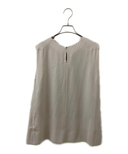 CHAOS（カオス）CHAOS (カオス) ノースリーブカットソー ベージュ サイズ:Fの古着・服飾アイテム