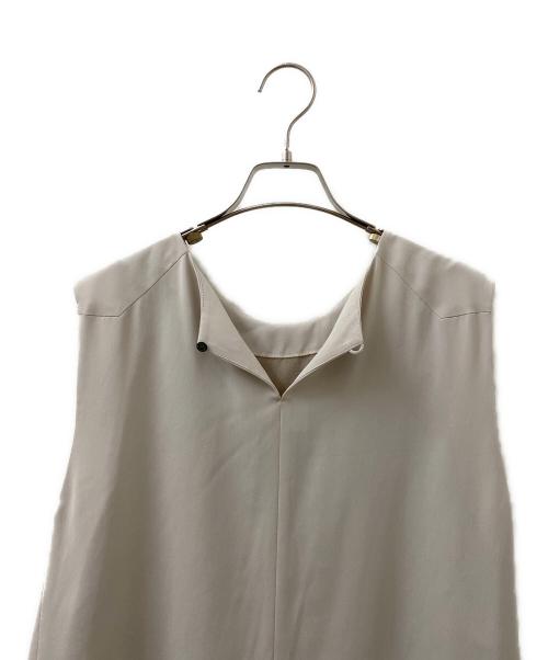 CHAOS（カオス）CHAOS (カオス) ノースリーブカットソー ベージュ サイズ:Fの古着・服飾アイテム