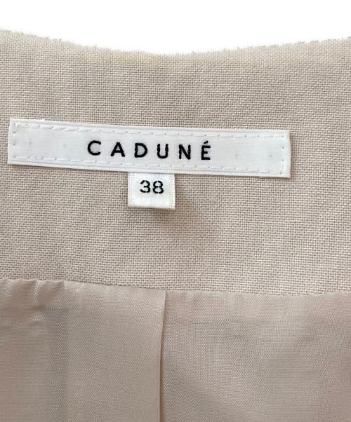 CADUNE（カデュネ）CADUNE (カデュネ) ジレ ベージュ サイズ:38の古着・服飾アイテム