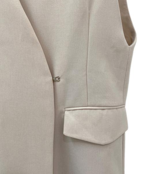 CADUNE（カデュネ）CADUNE (カデュネ) ジレ ベージュ サイズ:38の古着・服飾アイテム
