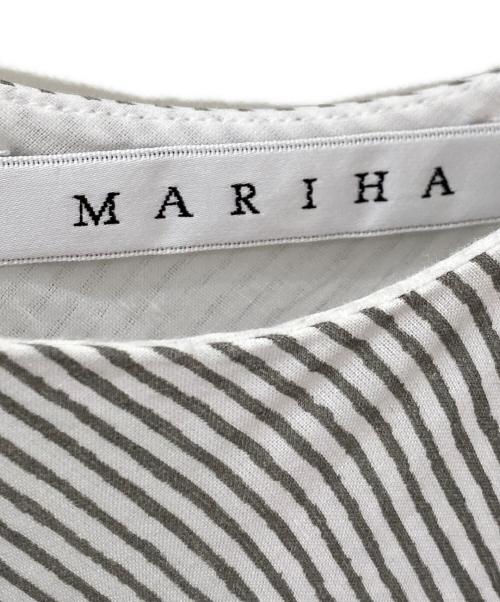 MARIHA（マリハ）MARIHA (マリハ) ノースリーブティアードワンピース ホワイト サイズ:Freeの古着・服飾アイテム