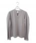 CLANE (クラネ) MESH LAYERED COMPACT TOPS/メッシュレイヤードコンパクトトップス グレー サイズ:1：8000円