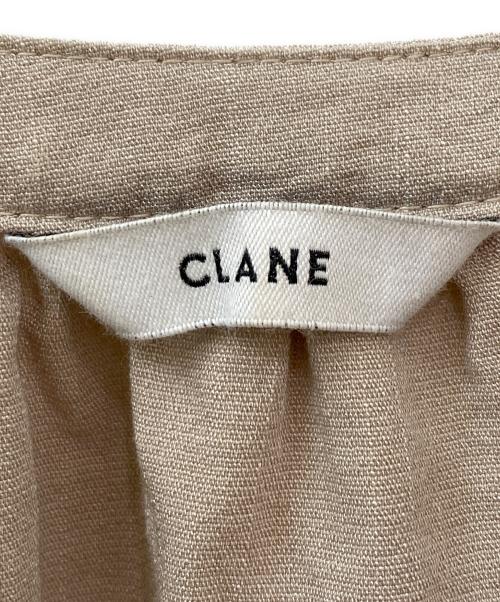 CLANE（クラネ）CLANE (クラネ) ギャザー プルオーバー ベージュ サイズ:1の古着・服飾アイテム
