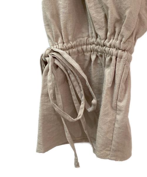 CLANE（クラネ）CLANE (クラネ) ギャザー プルオーバー ベージュ サイズ:1の古着・服飾アイテム