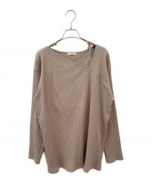 CLANE（クラネ）の古着「LAYERD L/S」｜ベージュ