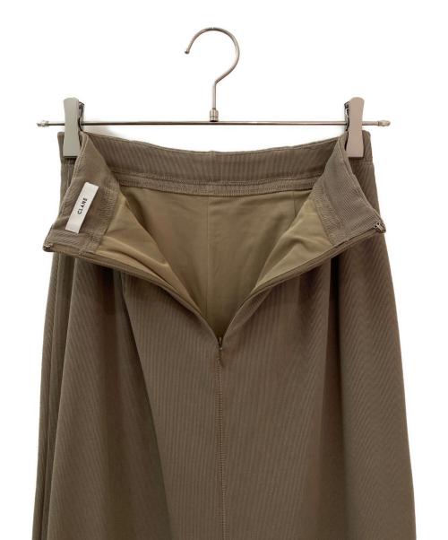 CLANE（クラネ）CLANE (クラネ) バックスリット ロングスカート ベージュ サイズ:1の古着・服飾アイテム