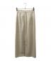 CLANE (クラネ) STRAIGHT LONG SKIRT/ストレートロングスカート ホワイト サイズ:1：7000円