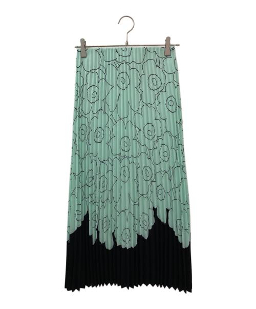 marimekko（マリメッコ）marimekko (マリメッコ) Piiru Piirto Unikko スカート 黄緑 サイズ:Freeの古着・服飾アイテム