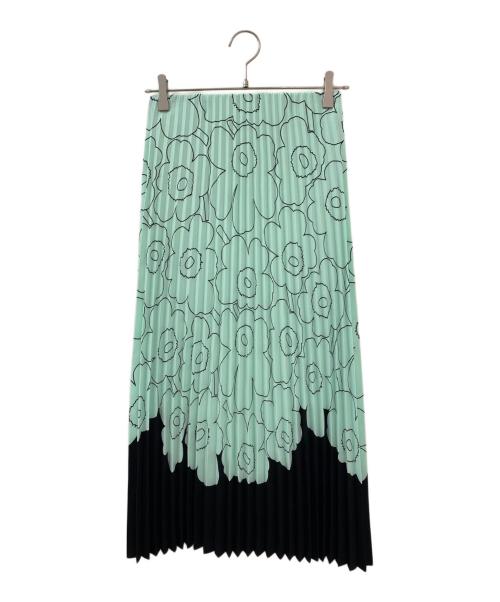 marimekko（マリメッコ）marimekko (マリメッコ) Piiru Piirto Unikko スカート 黄緑 サイズ:Freeの古着・服飾アイテム