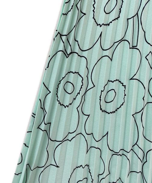 marimekko（マリメッコ）marimekko (マリメッコ) Piiru Piirto Unikko スカート 黄緑 サイズ:Freeの古着・服飾アイテム