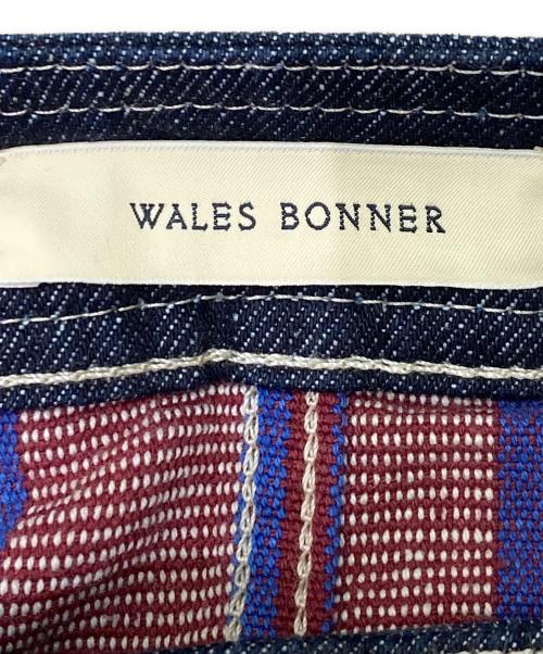 WALES BONNER（ウェールズボナー）WALES BONNER (ウェールズボナー) Cotonouデニムスカート インディゴ サイズ:38(XS)の古着・服飾アイテム