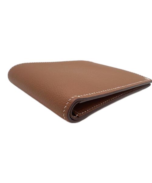 HERMES（エルメス）HERMES (エルメス) H セリエ コンパクトウォレット/H Sellier Compact wallet/2つ折り財布 ブラウン系の古着・服飾アイテム