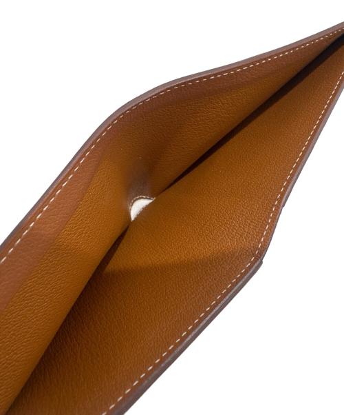 HERMES（エルメス）HERMES (エルメス) H セリエ コンパクトウォレット/H Sellier Compact wallet/2つ折り財布 ブラウン系の古着・服飾アイテム