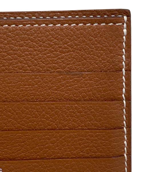 HERMES（エルメス）HERMES (エルメス) H セリエ コンパクトウォレット/H Sellier Compact wallet/2つ折り財布 ブラウン系の古着・服飾アイテム