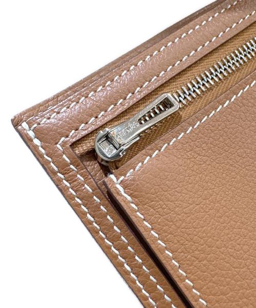 HERMES（エルメス）HERMES (エルメス) H セリエ コンパクトウォレット/H Sellier Compact wallet/2つ折り財布 ブラウン系の古着・服飾アイテム