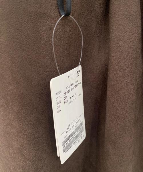 Col Pierrot（コルピエロ）Col Pierrot (コルピエロ) Fake suede Maxi スカート ブラウン サイズ:Freeの古着・服飾アイテム