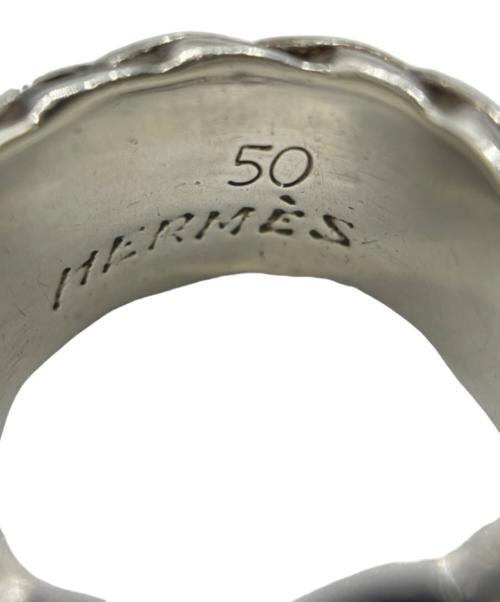 HERMES（エルメス）HERMES (エルメス) Diane ring/ディアンヌ リング シルバー サイズ:50の古着・服飾アイテム