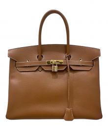 HERMES（エルメス）の古着「Birkin 35/バーキン35/クシュベル/ゴールド金具/□E刻印2001年製」｜ゴールド