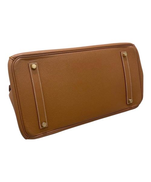 HERMES（エルメス）HERMES (エルメス) Birkin 35/バーキン35/クシュベル/ゴールド金具/□E刻印2001年製 ゴールド サイズ:35の古着・服飾アイテム