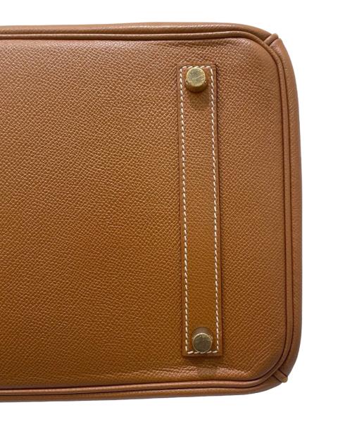 HERMES（エルメス）HERMES (エルメス) Birkin 35/バーキン35/クシュベル/ゴールド金具/□E刻印2001年製 ゴールド サイズ:35の古着・服飾アイテム