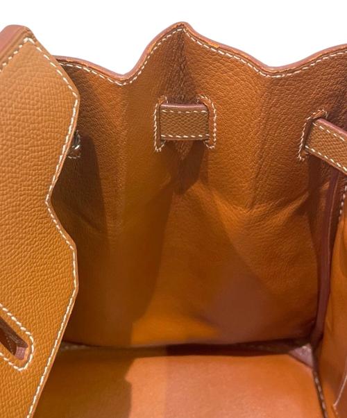 HERMES（エルメス）HERMES (エルメス) Birkin 35/バーキン35/クシュベル/ゴールド金具/□E刻印2001年製 ゴールド サイズ:35の古着・服飾アイテム