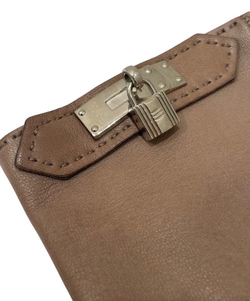 HERMES（エルメス）HERMES (エルメス) レザーグローブ ブラウン系 サイズ:7　1/2の古着・服飾アイテム