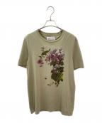 Maison Margielaメゾンマルジェラ）の古着「プリントTシャツ」｜オリーブ