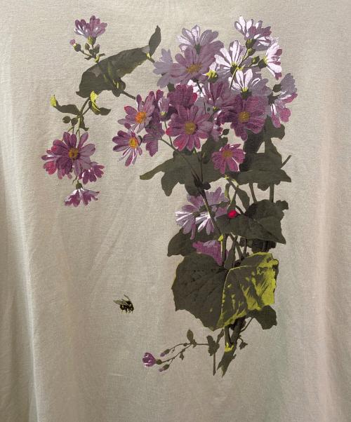 Maison Margiela（メゾンマルジェラ）Maison Margiela (メゾンマルジェラ) プリントTシャツ オリーブ サイズ:44の古着・服飾アイテム