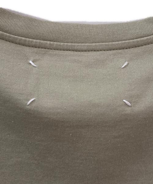 Maison Margiela（メゾンマルジェラ）Maison Margiela (メゾンマルジェラ) プリントTシャツ オリーブ サイズ:44の古着・服飾アイテム