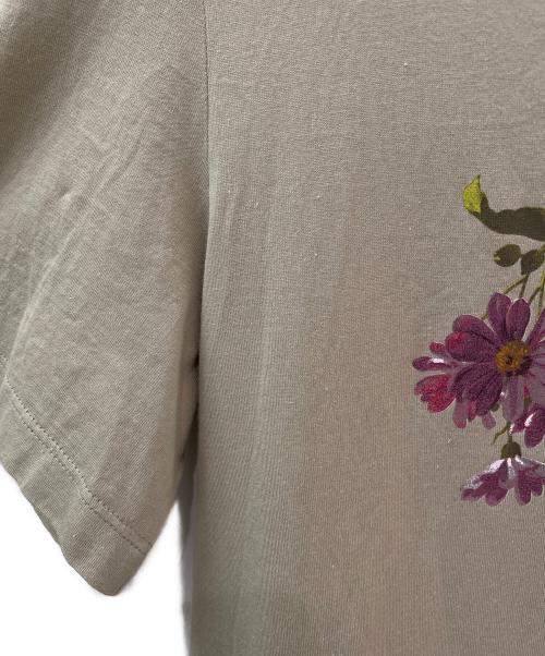 Maison Margiela（メゾンマルジェラ）Maison Margiela (メゾンマルジェラ) プリントTシャツ オリーブ サイズ:44の古着・服飾アイテム