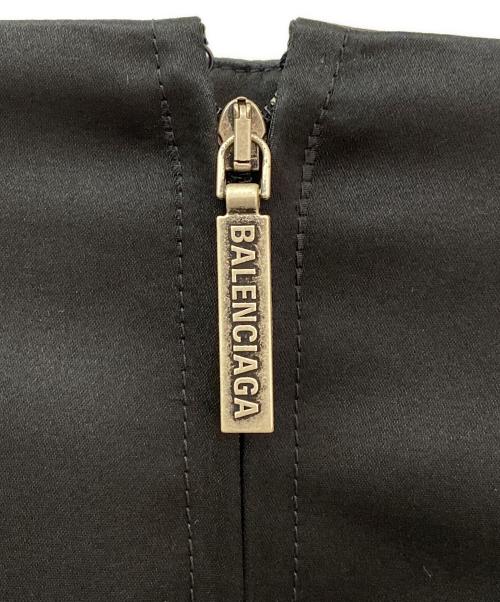 BALENCIAGA（バレンシアガ）BALENCIAGA (バレンシアガ) サテンスカート ブラック サイズ:36の古着・服飾アイテム
