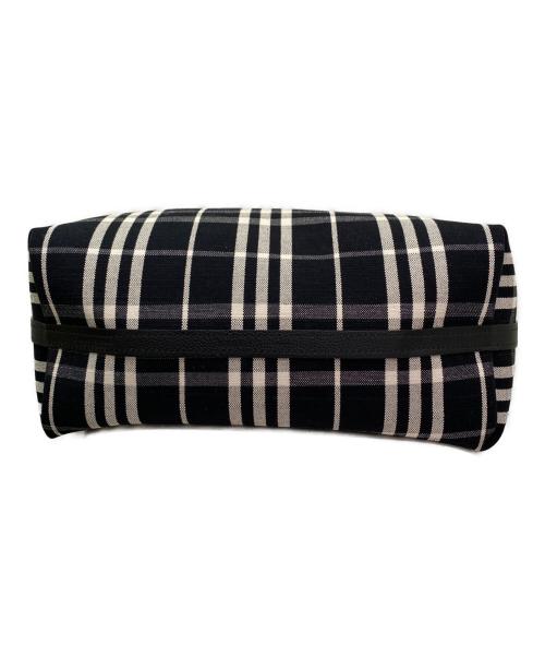 BURBERRY（バーバリー）BURBERRY (バーバリー) リバーシブルブルームズベリートート ミディアム ブラック サイズ:ミディアムの古着・服飾アイテム
