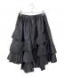 BLACK COMME des GARCONS (ブラックコムデギャルソン) カットオフティアードスカート ブラック サイズ:XS：50000円