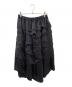 BLACK COMME des GARCONS (ブラックコムデギャルソン) フリルスカート ブラック サイズ:S：50000円