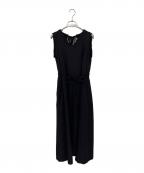 STUDIOUSステュディオス）の古着「V Neck Sleeveless Mesh Dress」｜ブラック