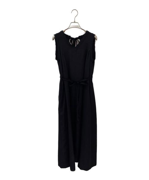 STUDIOUS（ステュディオス）STUDIOUS (ステュディオス) V Neck Sleeveless Mesh Dress ブラック サイズ:1の古着・服飾アイテム
