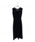 STUDIOUS (ステュディオス) V Neck Sleeveless Mesh Dress ブラック サイズ:1：12000円