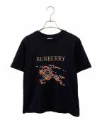 BURBERRYバーバリー）の古着「半袖Tシャツ」｜ブラック