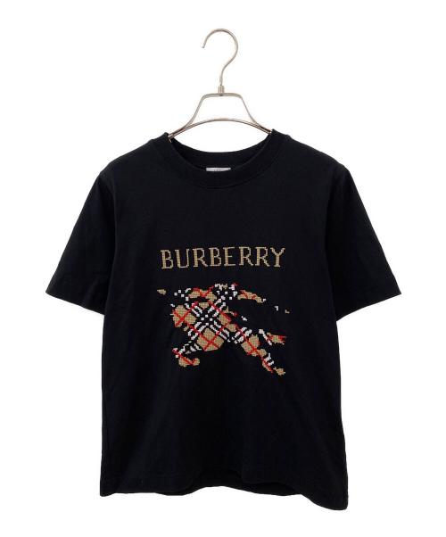 BURBERRY（バーバリー）BURBERRY (バーバリー) 半袖Tシャツ ブラック サイズ:Sの古着・服飾アイテム